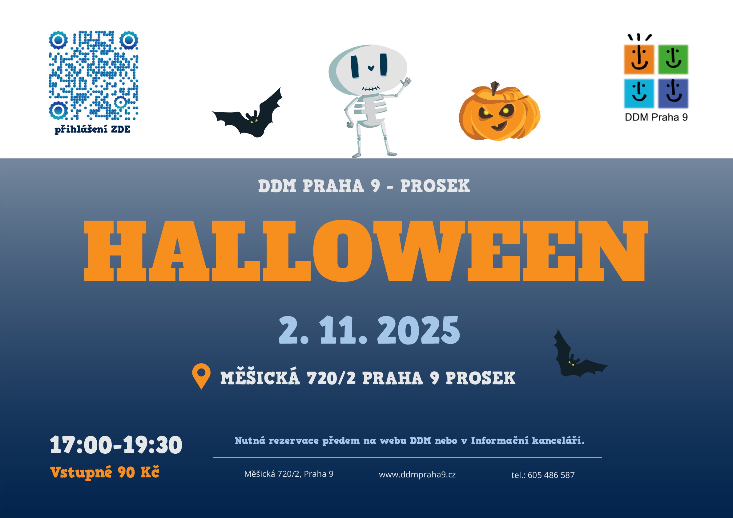 Halloween s DDM Praha 9