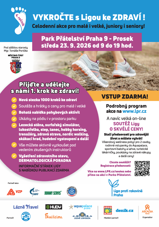 Vykročte s Ligou zdraví 2026