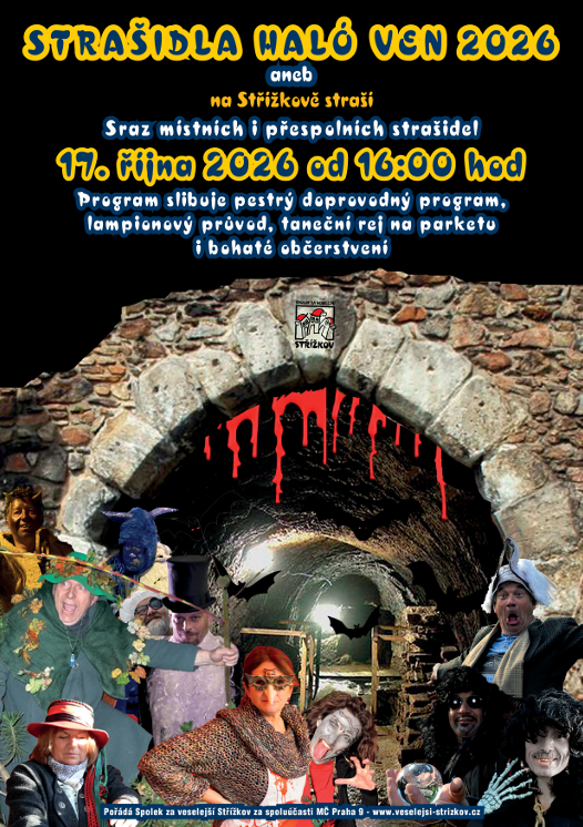 Strašidla haló ven 2026
