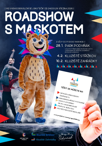 Roadshow s maskotem