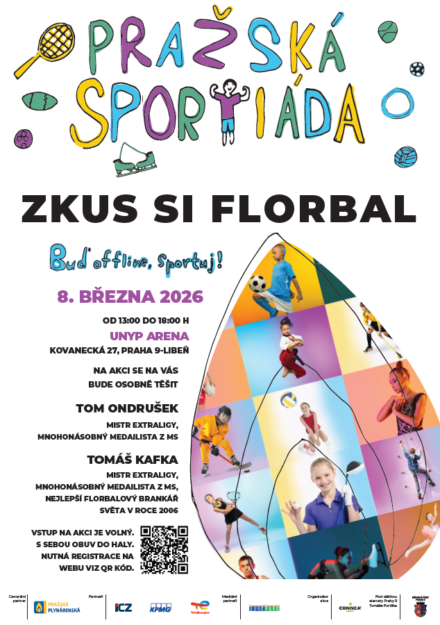 Pražská sportiáda - zkus si forbal