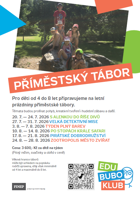 příměstský tábor v Edu bubo klub 2026