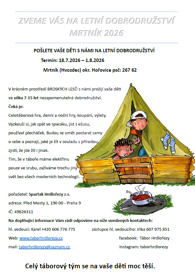 Letní dobrodružství 2026