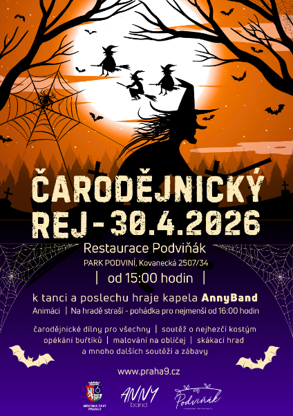 Čarodějnický rej 30. 4. 2026