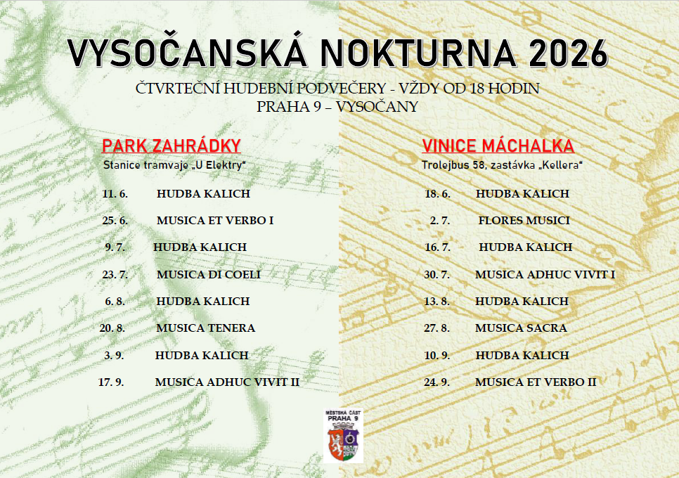 Vysočanská nokturna 2026