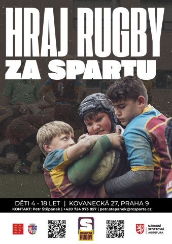 Co s volným časem? Zkus ragby! Blíží se prázdniny a mnozí z vás přemýšlí, jak dětem smysluplně vyplnit volný čas v příštím školním roce.