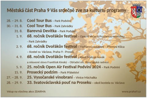 plakát na akce P9