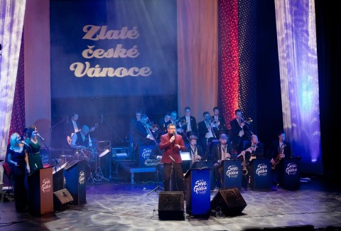 Zlaté Vánoce a Golden Big Band Prague 1