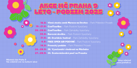 Akce v létě a na podzim 2025