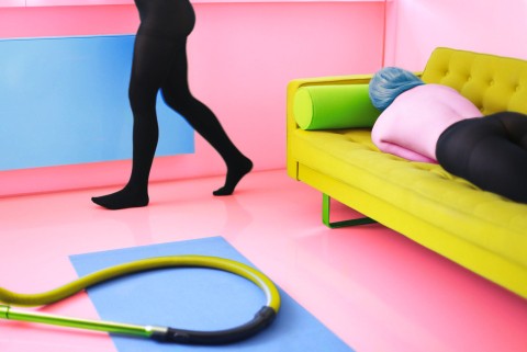 Vacuum yoga fotografie Vilma Leino