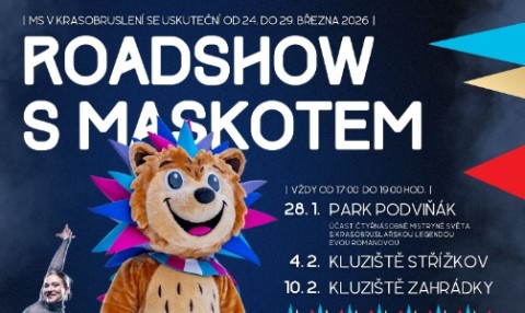 Roadshow s maskotem 2026