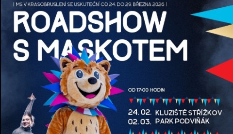 RoadShow s maskotem Edou