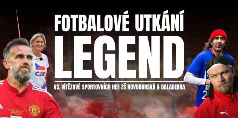 Fotbalové utkání Legend vs. vítězové sportovních her | 9. 9. 2026
