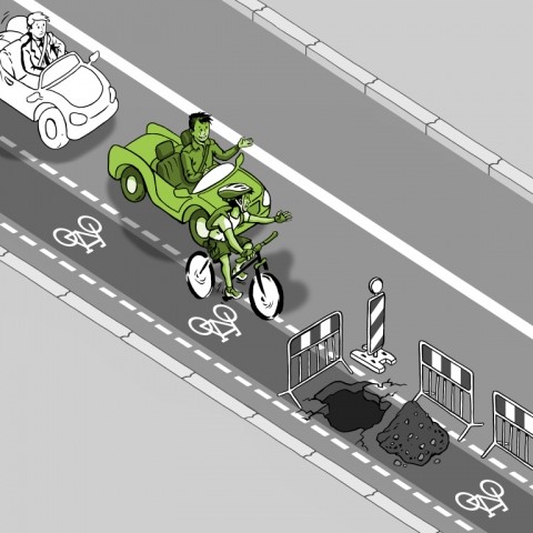 Jaká jsou práva cyklistů a motoristů ve městě?