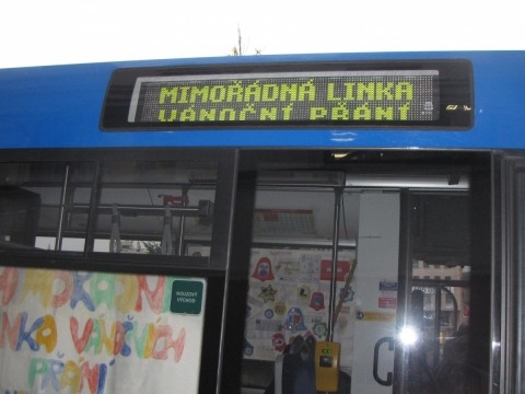 Mimořádná linka vánočních přání 1. 12. 2014