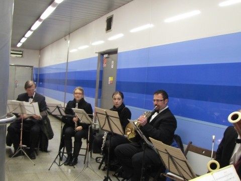 18.12. 2013 - Vánoční koncert v metru