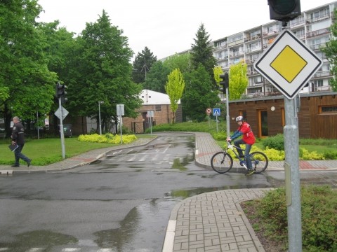 Dopravní soutěž mladých cyklistů - obvodní kolo