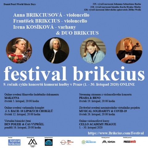 FESTIVAL BRIKCIUS - 9. ročník ONLINE !