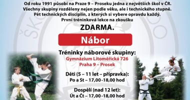 Nábor taekwondo ITF