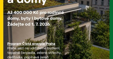 leták Čistá energie Praha